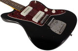 Nash JM63 Jazzmaster Guitar, Black, Light Aging
