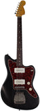 Nash JM63 Jazzmaster Guitar, Black, Light Aging