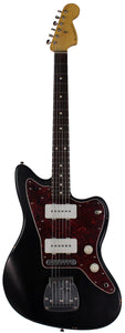 Nash JM63 Jazzmaster Guitar, Black, Light Aging