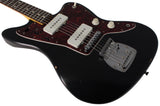 Nash JM63 Jazzmaster Guitar, Black, Light Aging