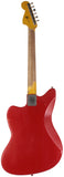 Nash JM63 Jazzmaster Guitar, Dakota Red, Gold Pickguard, Light Aging - Humbucker Music