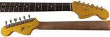 Nash JM63 Jazzmaster Guitar, Dakota Red, Gold Pickguard, Light Aging - Humbucker Music