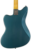 Nash JM63 Jazzmaster Guitar, Ocean Turquoise, Light Aging