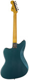 Nash JM63 Jazzmaster Guitar, Ocean Turquoise, Light Aging