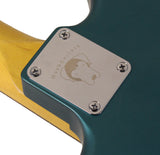 Nash JM63 Jazzmaster Guitar, Ocean Turquoise, Light Aging