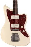 Nash JM63 Jazzmaster Guitar, Olympic White, Light Aging