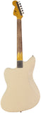 Nash JM63 Jazzmaster Guitar, Olympic White, Light Aging