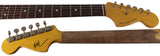 Nash JM63 Jazzmaster Guitar, Olympic White, Light Aging