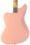 Nash JM63 Jazzmaster Guitar, Shell Pink, Light Aging - Humbucker Music