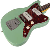 Nash JM63 Jazzmaster Guitar, Surf Green, Light Aging - Humbucker Music