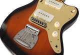 Nash JM63 Jazzmaster Guitar, 2 Tone Sunburst, Gold Pickguard, Light Aging