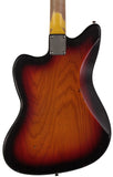 Nash JM63 Jazzmaster Guitar, 3 Tone Sunburst, Gold Anodized Pickguard, Light Aging - Humbucker Music