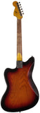 Nash JM63 Jazzmaster Guitar, 3 Tone Sunburst, Gold Anodized Pickguard, Light Aging - Humbucker Music
