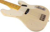 Nash PB55 Bass Guitar, Mary Kaye White, Light Aging - Humbucker Music