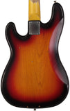 Nash PB63 Bass Guitar, 3-Tone Sunburst, Light Aging, Tortoise Shell