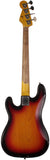 Nash PB63 Bass Guitar, 3-Tone Sunburst, Light Aging, Tortoise Shell