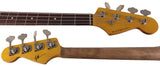 Nash PB63 Bass Guitar, 3-Tone Sunburst, Light Aging, Tortoise Shell