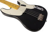 Nash PB52 Bass Guitar, Black, Light Aging