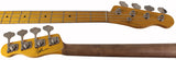 Nash PB52 Bass Guitar, Black, Light Aging