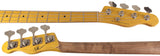 Nash PB52 Bass Guitar, Butterscotch Blonde, Light Aging