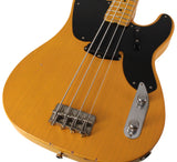 Nash PB52 Bass Guitar, Butterscotch Blonde, Light Aging - Humbucker Music