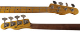 Nash PB52 Bass Guitar, Butterscotch Blonde, Light Aging - Humbucker Music