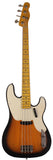 Nash PB52 Bass Guitar, Two Tone Burst, Light Aging