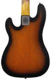 Nash PB52 Bass Guitar, Two Tone Burst, Light Aging - Humbucker Music