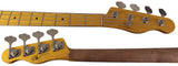 Nash PB52 Bass Guitar, Two Tone Burst, Light Aging - Humbucker Music