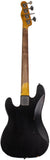 Nash PB55 Bass Guitar, Ash, Black, Light Aging