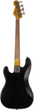 Nash PB57 Bass Guitar, Black, Light Aging - Humbucker Music