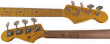 Nash PB57 Bass Guitar, Black, Light Aging - Humbucker Music