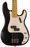 Nash PB57 Bass Guitar, Black, Light Aging