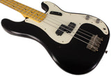 Nash PB57 Bass Guitar, Black, Light Aging