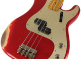 Nash PB57 Bass Guitar, Dakota Red, Light Aging, Ash