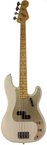 Nash PB57 Bass Guitar, Mary Kaye White, Light Aging