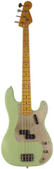 Nash PB57 Bass Guitar, Surf Green, Gold Anodized Pickguard