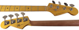 Nash PB57 Bass Guitar, Surf Green, Gold Anodized Pickguard