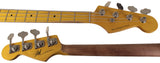 Nash PB57 Bass Guitar, 2-Tone Sunburst, Gold Anodized Pickguard