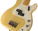 Nash PB57 Bass Guitar, Cream, Light Aging
