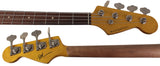 Nash PB63 Bass Guitar, Black, Light Aging