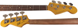Nash PB63 Bass Guitar, Charcoal Frost, Light Aging