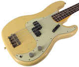Nash PB63 Bass Guitar, Cream, Light Aging