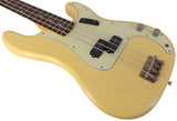 Nash PB63 Bass Guitar, Cream, Light Aging
