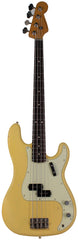 Nash PB63 Bass Guitar, Cream, Light Aging