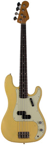 Nash PB63 Bass Guitar, Cream, Light Aging