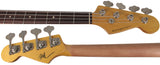 Nash PB63 Bass Guitar, Cream, Light Aging