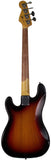Nash PB63 Bass Guitar, 3-Tone Sunburst, Tortoise Shell, Light Aging - Humbucker Music