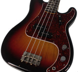 Nash PB63 Bass Guitar, 3-Tone Sunburst, Tortoise Shell, Light Aging - Humbucker Music