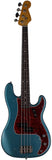 Nash PB63 Bass Guitar, Ocean Turquoise Metallic, Light Aging